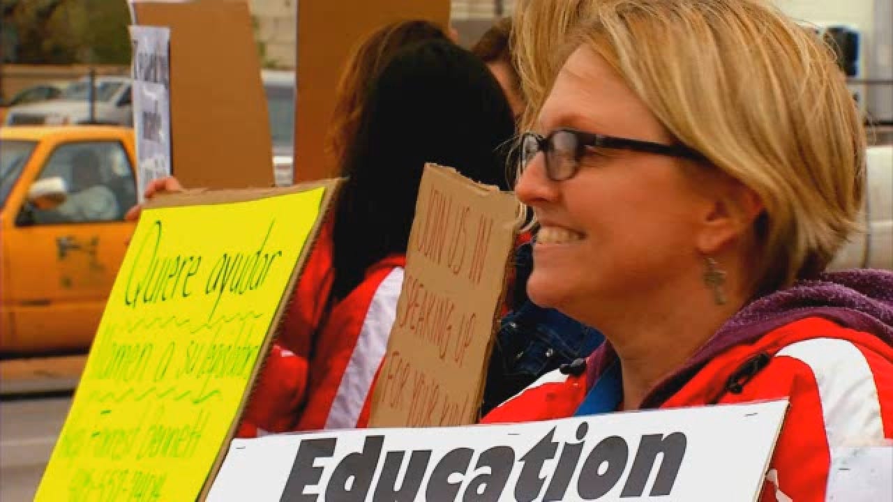 Eduacate Oklahoma - Teachers Demand Change - PKG.Copy.01.wmv