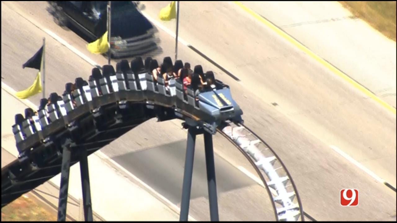 WEB EXTRA: SkyNews 9 Flies Over Frontier City As Silver Bullet Becomes 'Unstuck'