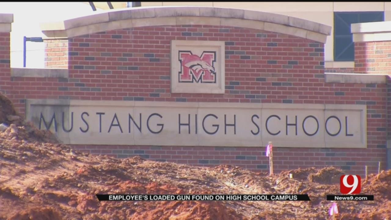Employee's Loaded Gun Found On Mustang High School Campus