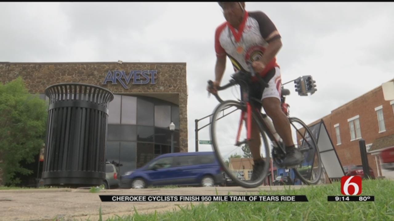 Tahlequah Cyclist Retraces Trail Of Tears For Second Time