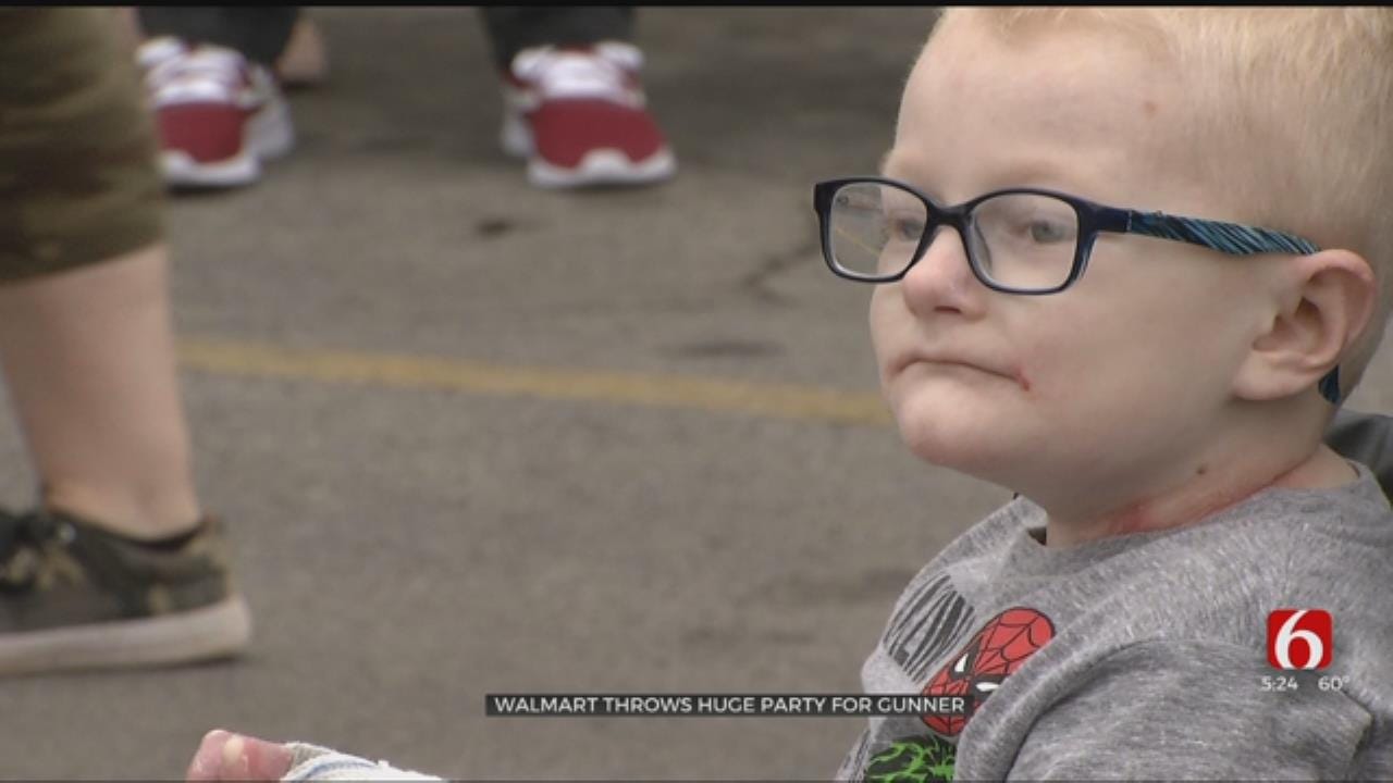 Community Honors Sapulpa First-Grader With Trucker Convoy