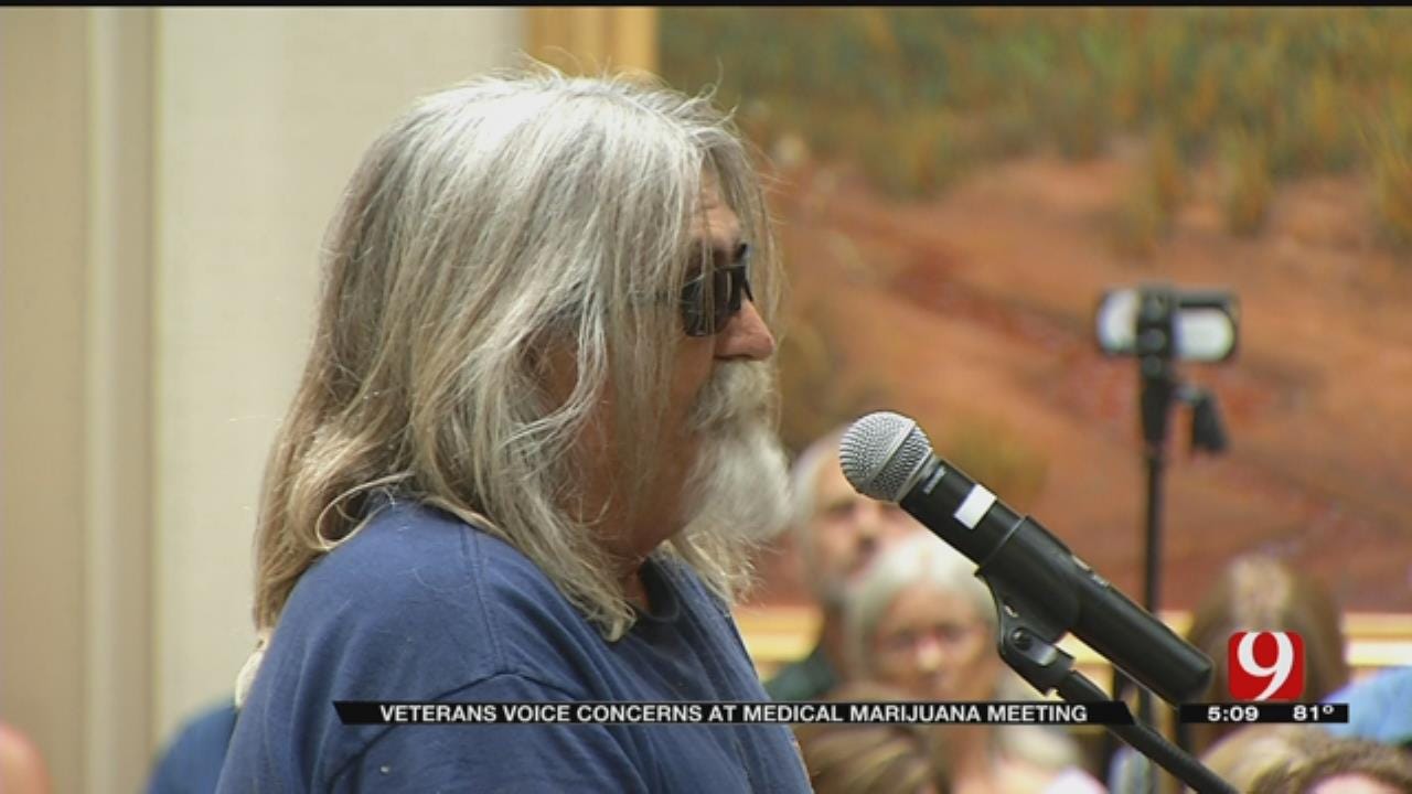Veterans Voice Concerns At Medical Marijuana Meeting