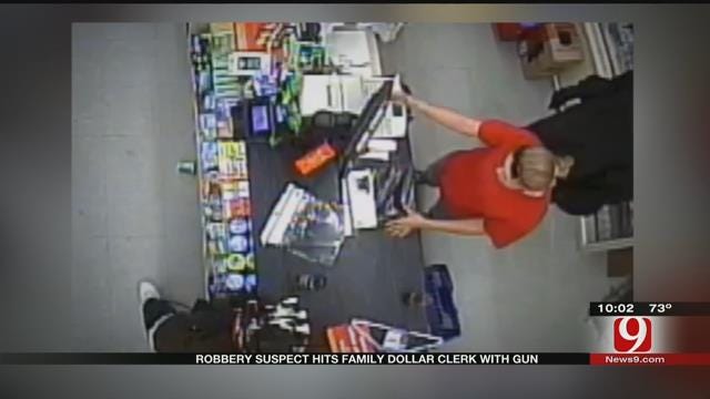 Suspect Slaps Clerk With Pistol During Armed Robbery