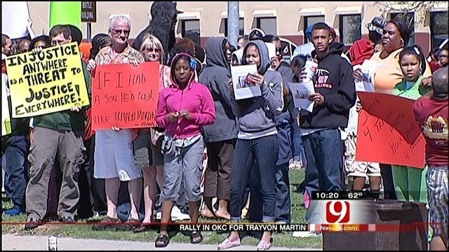 Rally For Trayvon Martin Held In OKC