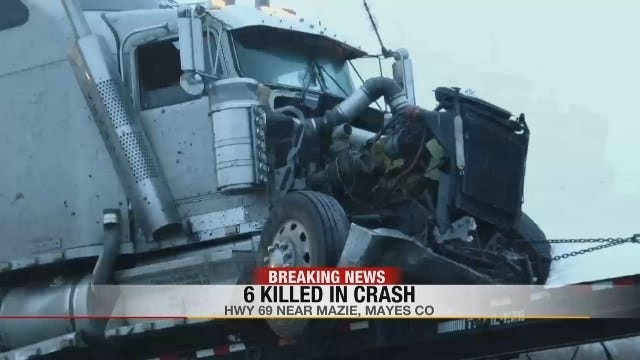 Mayes County Wreck Kills 6