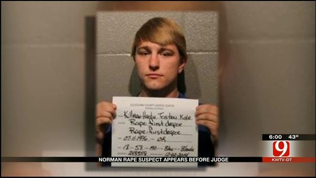 Norman High School Rape Suspect Appears Before Judge