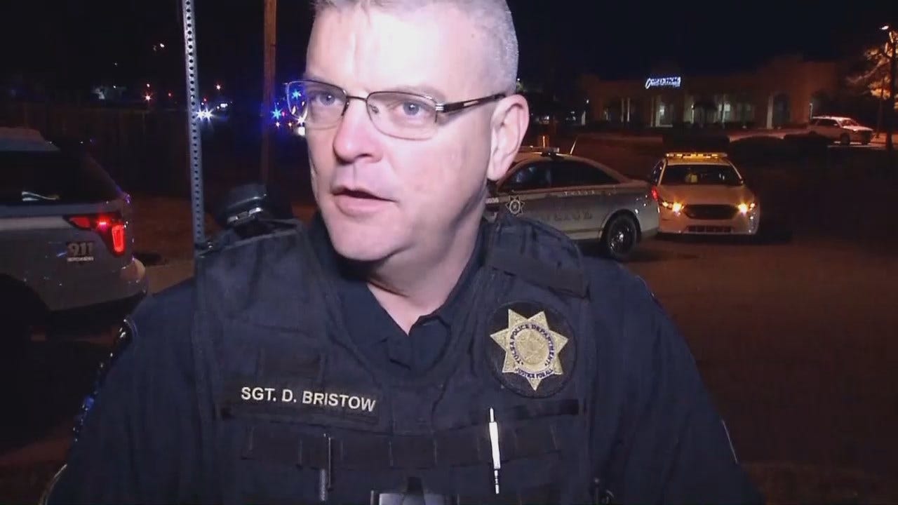 WEB EXTRA: Tulsa Police Sgt. Darren Bristow Talks About Shooting