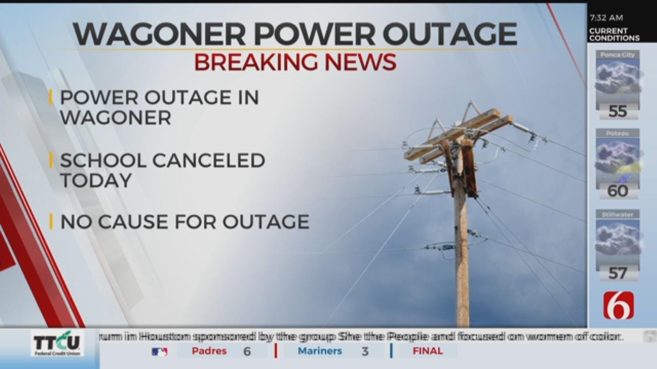 Power Outage Closes Wagoner Schools, Impacts Residents