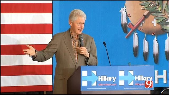 FULL VIDEO: President Bill Clinton Speaks At 'Get Out The Vote' Event At UCO
