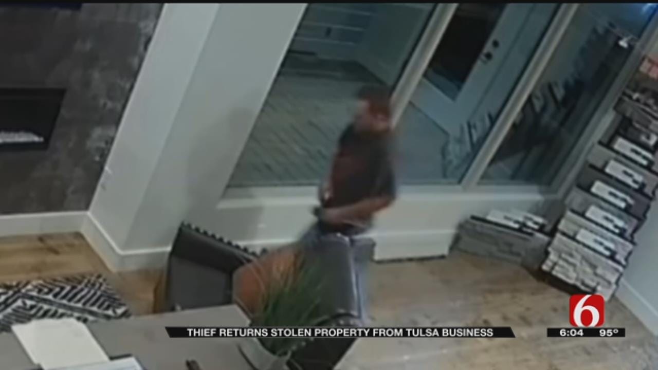 Burglar Confesses Hours After Ransacking Tulsa Business