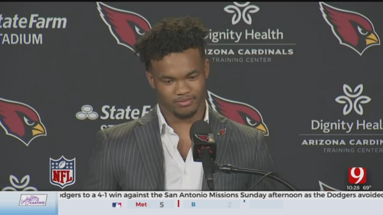 Kyler Murray Goes No. 1 Overall To The Cardinals In NFL Draft