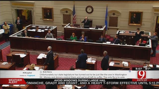 Oklahoma Senate Ends Early, Avoids Override Veto