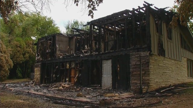 Non-Stop Lightning Sparks Tulsa-Area House Fires