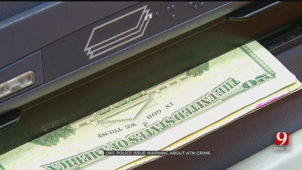 OKC Police Issue Warning On ATM Crime Known As 'Jugging'