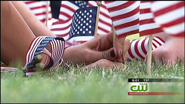 Oklahomans Remember 9/11 With Old Glory