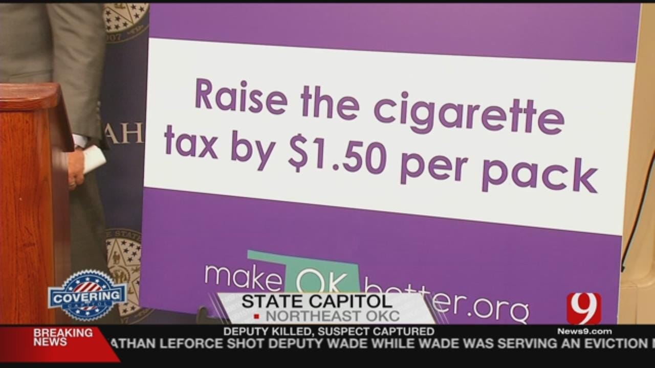 Health Care Groups Urge Lawmakers To Pass A Tobacco Tax Increase