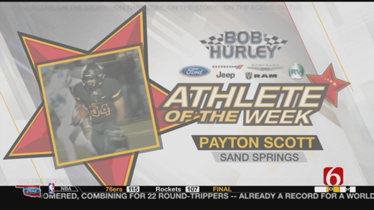 Athlete Of The Week: Sand Springs RB Payton Scott
