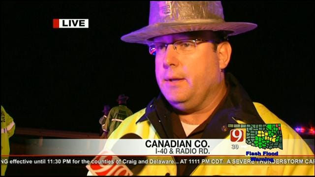 OHP Captain Talks About Clearing Damage From I-40