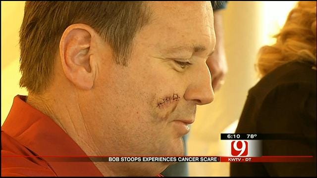 Coach Bob Stoops Has Pre-Cancerous Spot Removed From His Face
