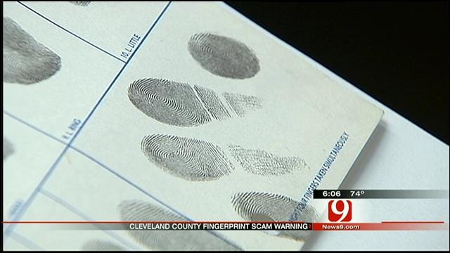 Cleveland County Warns Of Child Fingerprinting Scam