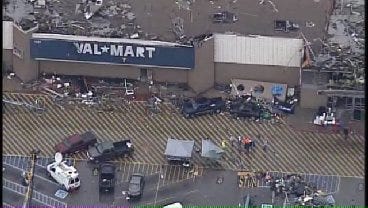 WEB EXTRA: SkyNews6 Aerials Of Walmart Damage In Joplin, Missouri