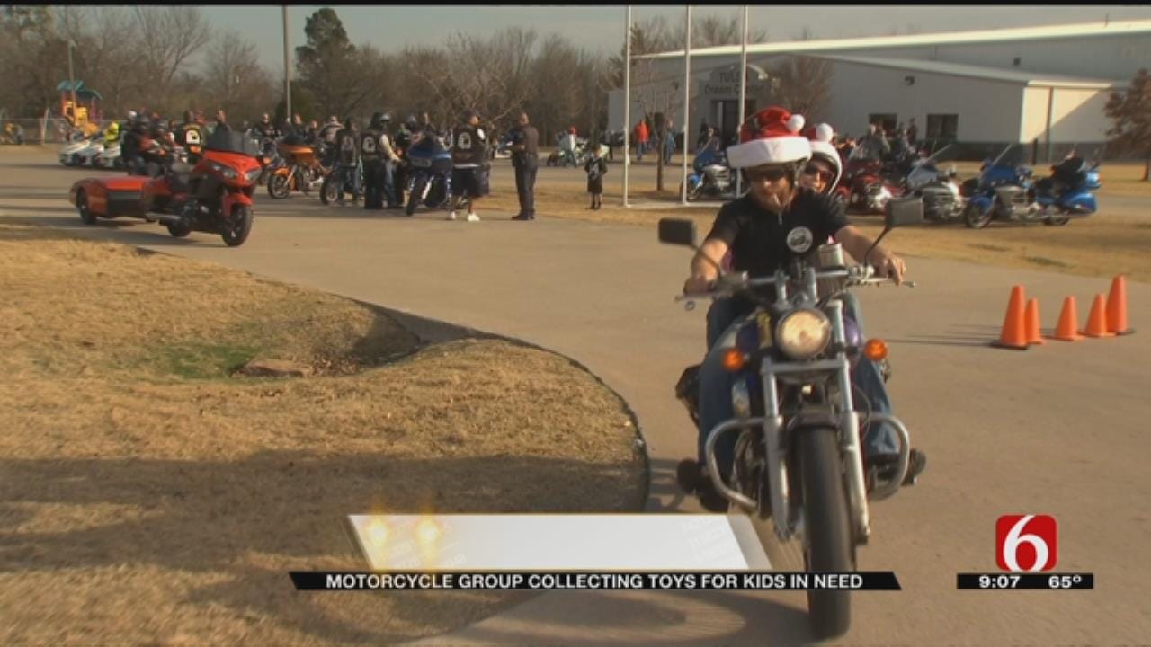 Bikers Rally Together To Make Sure Tulsa Kids Have Presents On Christmas