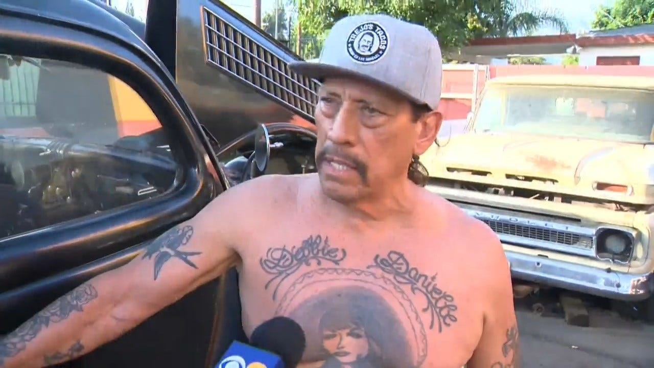 Actor Danny Trejo Saves Child From Overturned SUV In Los Angeles