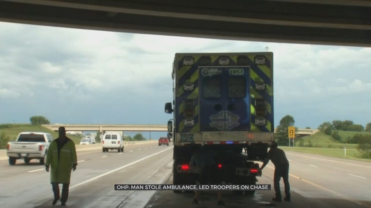 Ambulance Stolen In Muskogee Was Extra Dangerous, OHP Says