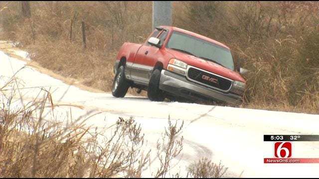 Oklahoma Highway Patrol Reports Road Conditions, Urges Caution