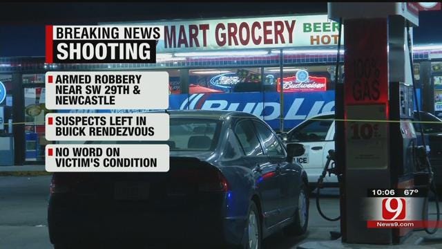 One Shot During Armed Robbery In SW OKC