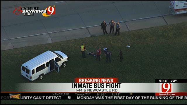 Several Injured During Fight On Federal Inmate Bus