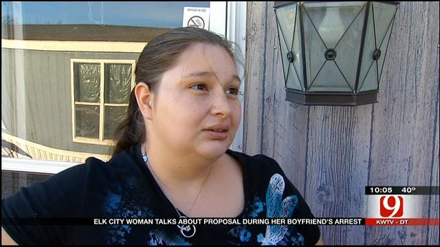 Fiancee Of OK Man Who Proposed While Being Arrested Speaks Out