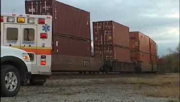 WEB EXTRA: Man Killed By Train In Catoosa