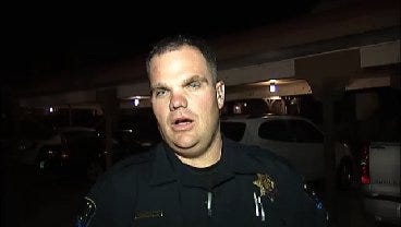 WEB EXTRA: Tulsa Police Officer Travis Helm Talks About Meth Lab Bust