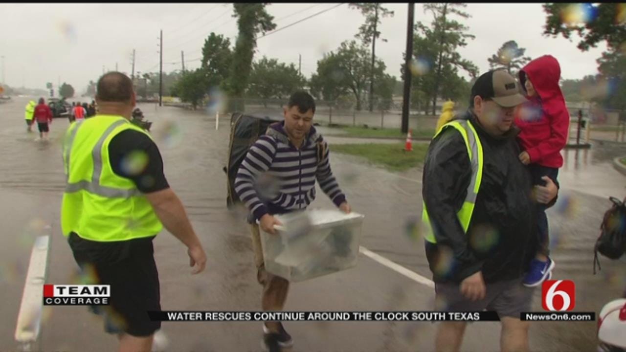 Rescue Efforts Continue As Much Of Houston Remains Underwater