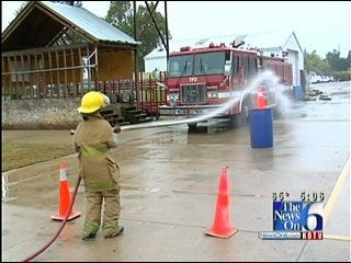 German Youth Firefighters Seek Training In Tulsa