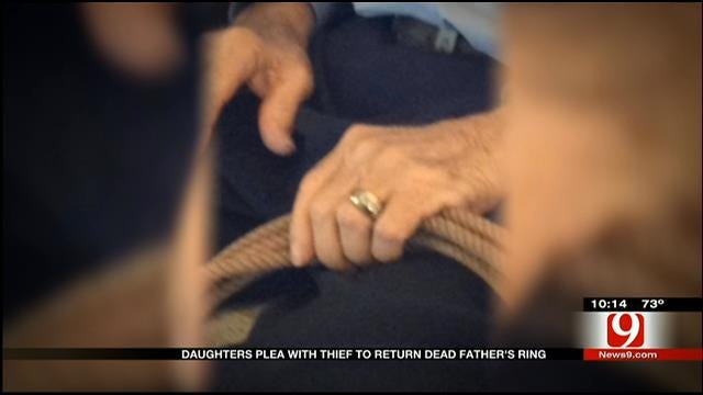 Daughters Plea With Thief To Return Dead Father's Ring