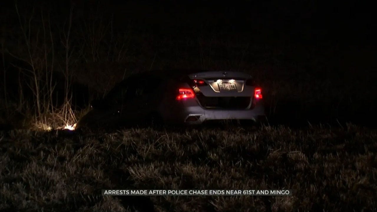 TPD: 2 Teens Arrested Following Police Chase In Stolen Car