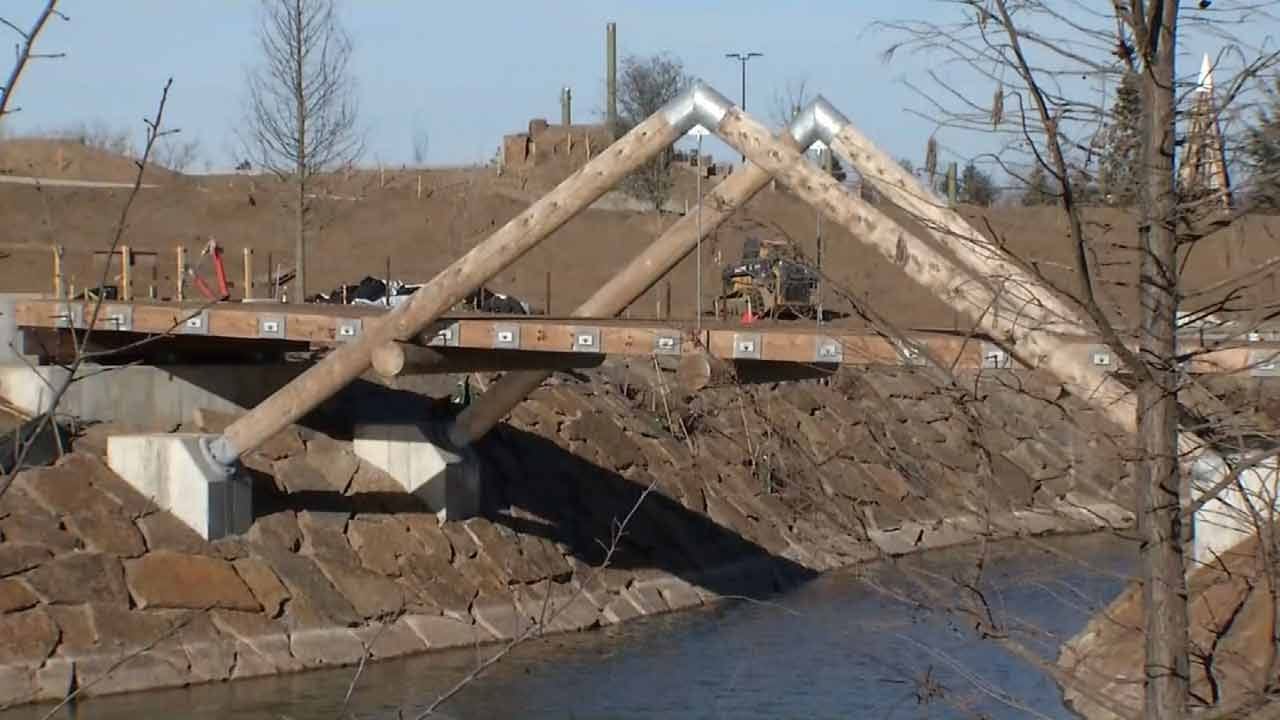 $10M Kings Post Bridge Donated To Tulsa’s Gathering Place
