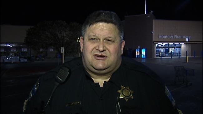 WEB EXTRA: Tulsa Police Cpl. RW Solomon Talks About Walmart Evacuation