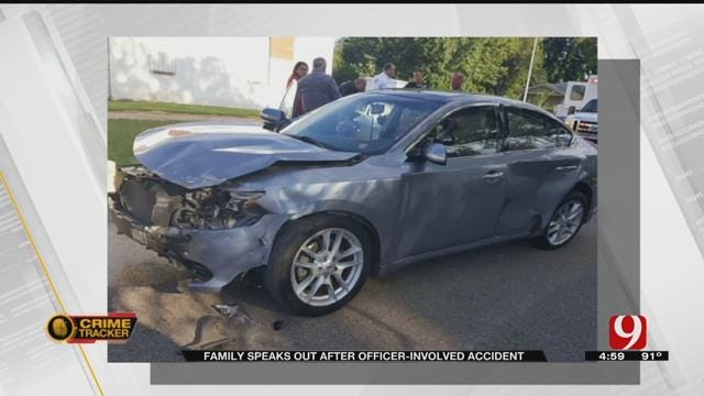 OKC Family Says Officer Ran Stop Sign Before Injury Crash