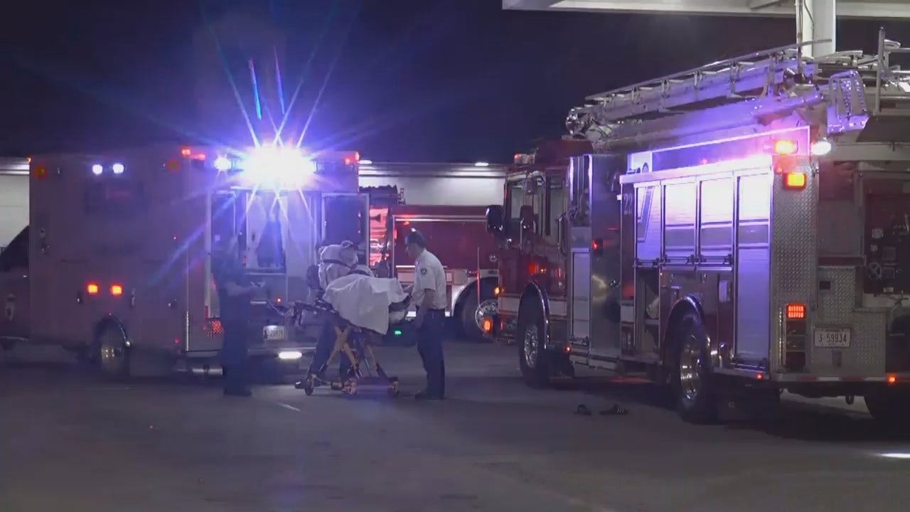 WEB EXTRA: Video From Scene Of Tulsa Carjacking Attempt