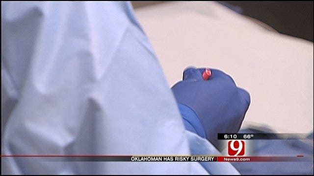First Surgery Completed In OK To Treat Specific Brain Aneurysm