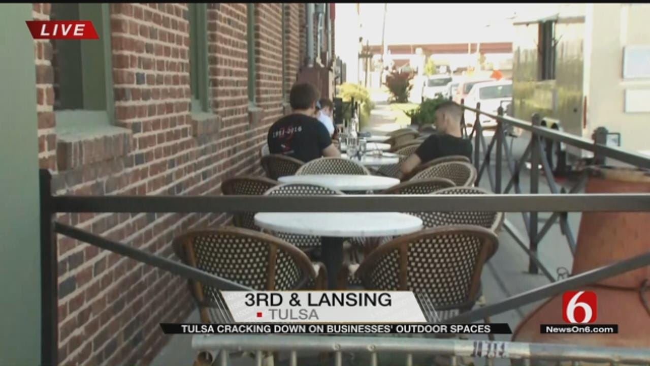 City Cracking Down On Rules Regarding Businesses' Outdoor Patio Space