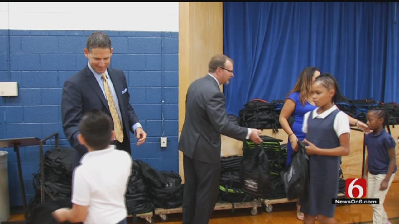 Law Firm Donates School Supplies To Tulsa Students