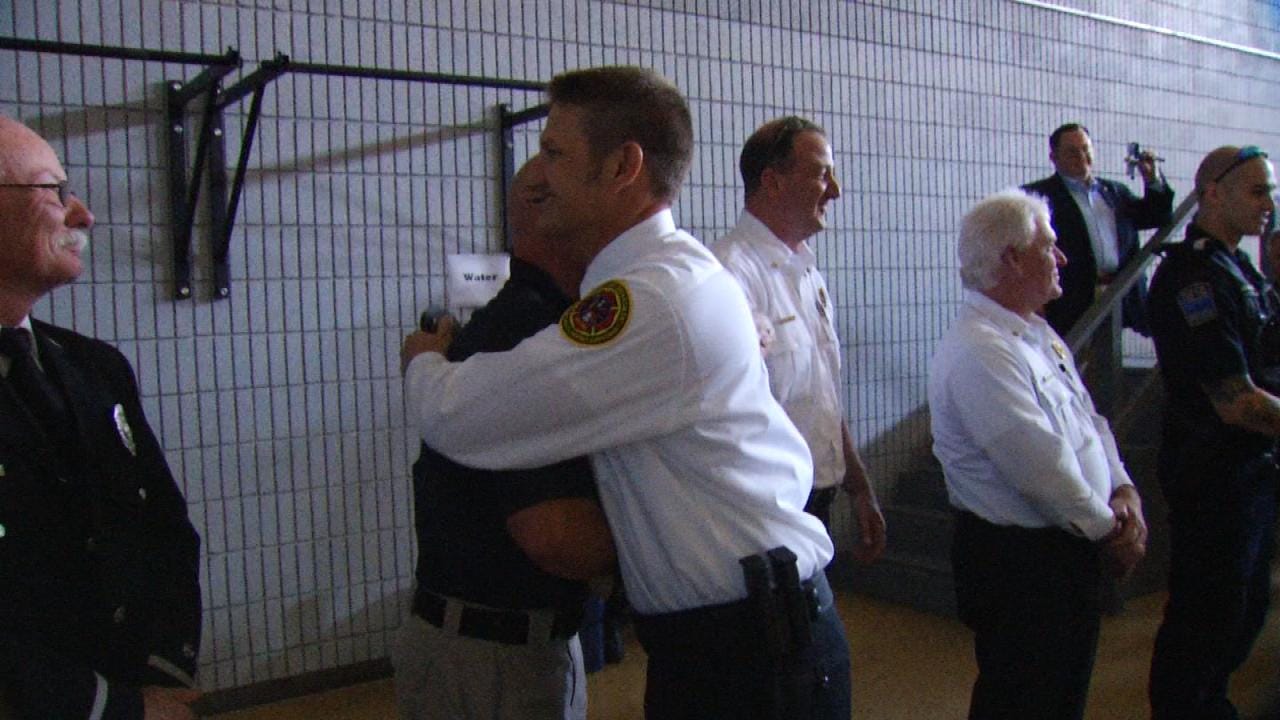2 Tulsa Firefighters Graduate From Police Academy