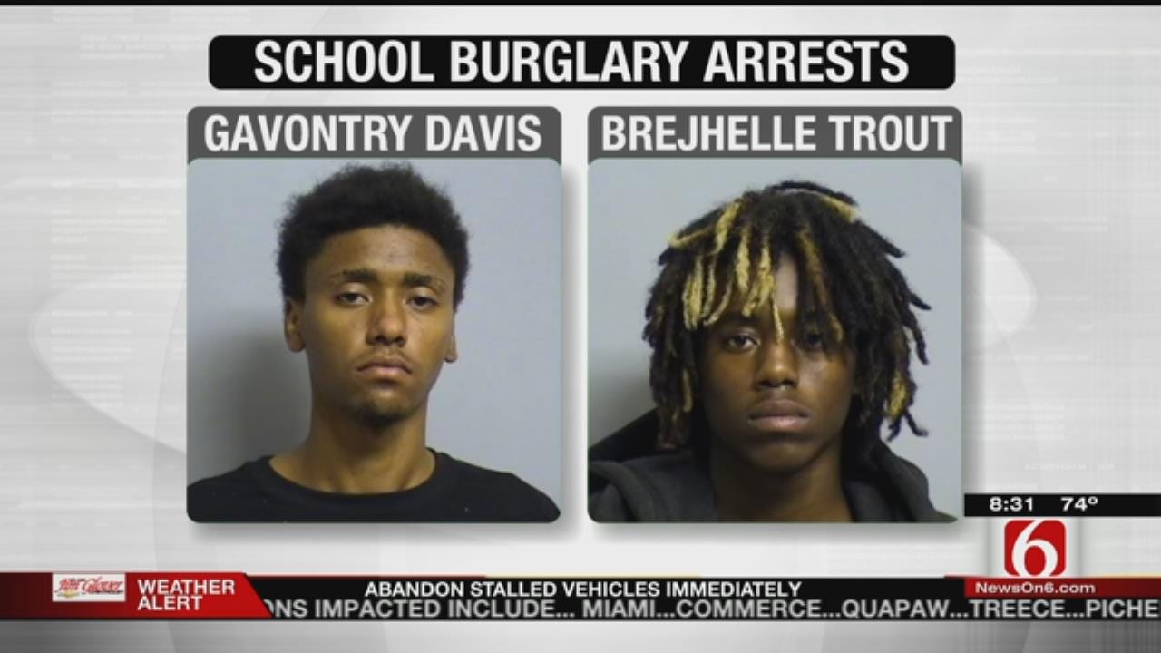 Three Arrested For Breaking Into Tulsa Elementary School