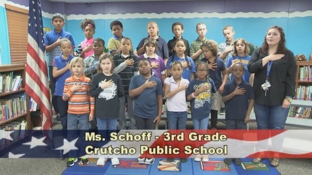 Ms. Schoff's 3rd Grade Class at Crutcho Public Schools
