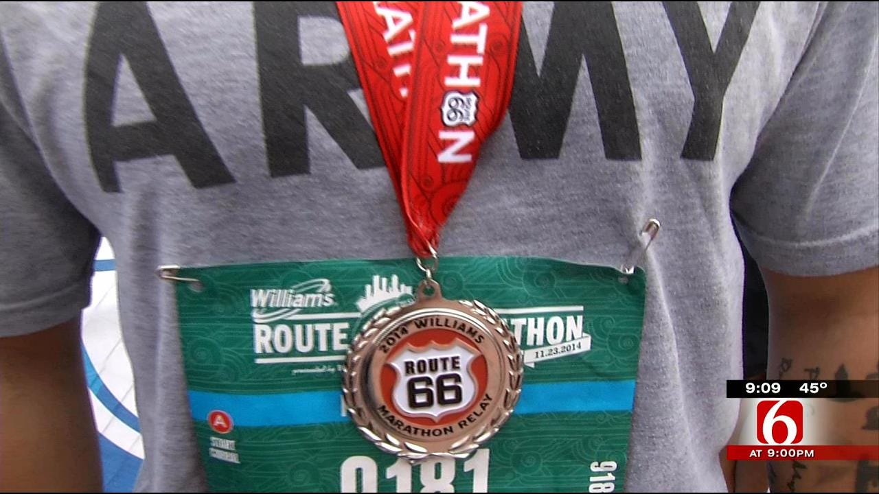 2014 Williams Route 66 Marathon Rolls Through Tulsa
