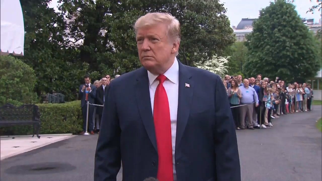 Trump On Measles: 'They Have To Get Their Shots'